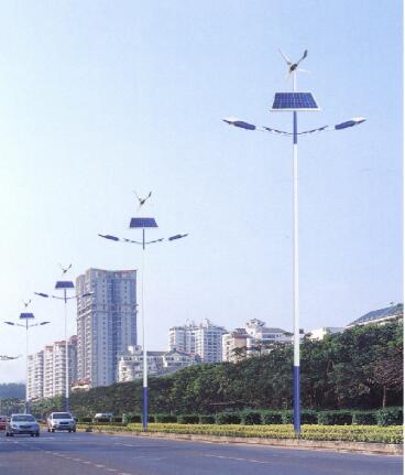 風(fēng)光互補(bǔ)路燈系統(tǒng)設(shè)計(jì)方案（一套電源兩個(gè)燈）